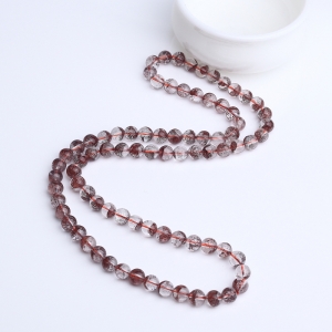 7mm金字塔红幽灵多圈手串