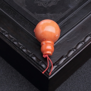 MOMO橘色珊瑚拼接三通