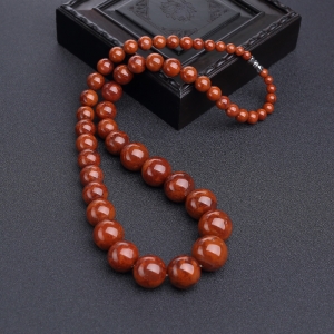 火焰纹南红塔链