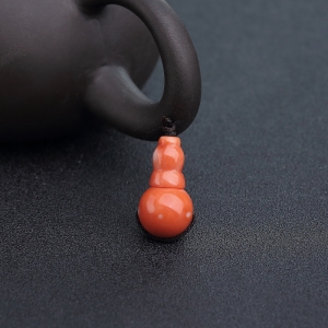 MOMO橘红珊瑚拼接三通