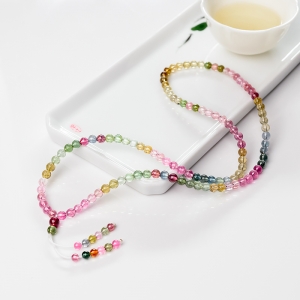 5.5mm彩虹碧玺108佛珠