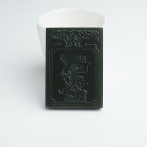 山料和田青玉蝶恋花吊坠