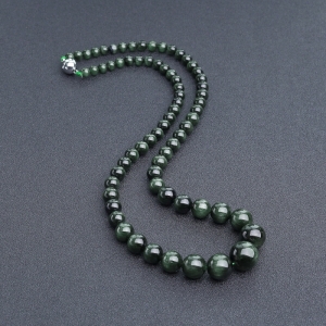 蓝绿猫眼碧玺塔链