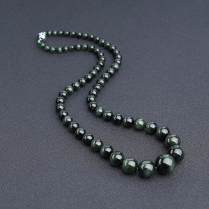 蓝绿猫眼碧玺塔链