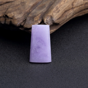 糯种紫罗兰翡翠无事牌吊坠