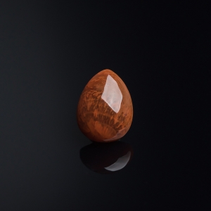 火焰纹南红水滴吊坠