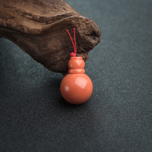 MOMO橘色珊瑚拼接三通