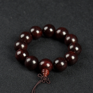 20mm带星小叶紫檀单圈手串