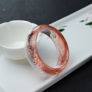 54mm金草莓晶平安镯