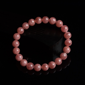 9mm红纹石单圈手串