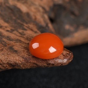 樱桃红南红戒面