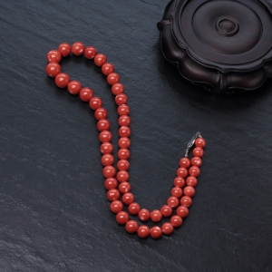 MOMO橘红珊瑚塔链