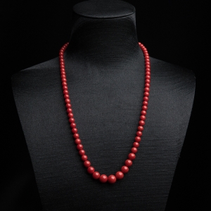 沙丁朱红珊瑚塔链