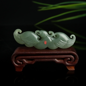 籽料和田青玉凤凰吊坠