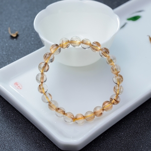 7.5mm钛晶单圈手串