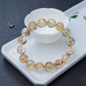 14mm钛晶单圈手串