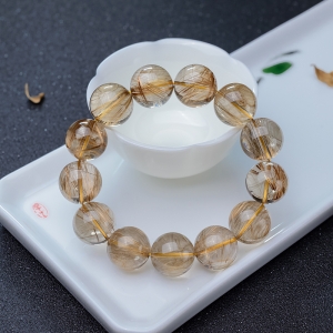 17mm钛晶单圈手串