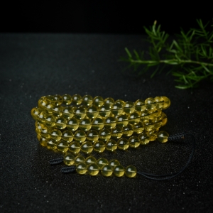 8mm墨西哥蓝珀108佛珠