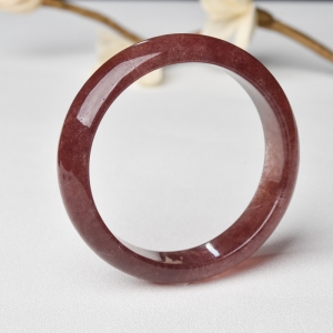 56.5mm草莓晶平安镯