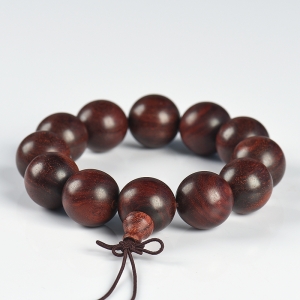 20.4mm带星小叶紫檀单圈手串