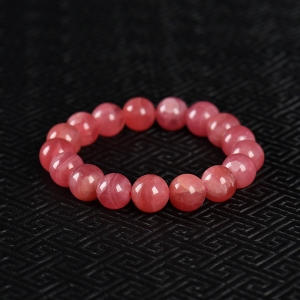 12.2mm红纹石单圈手串