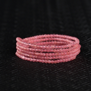 3.5mm红纹石多圈手串