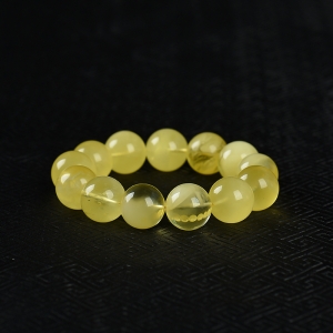 18.4mm鸡油黄金绞蜜单圈手串