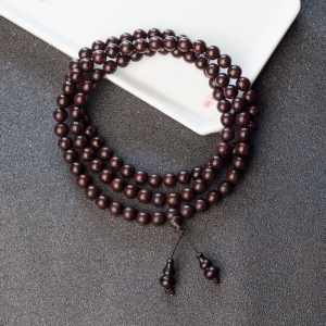 8mm满星小叶紫檀108佛珠