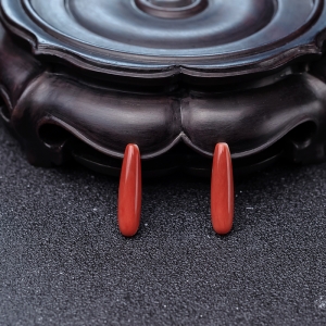 MOMO珊瑚水滴戒面