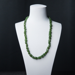 山料和田碧玉随形项链