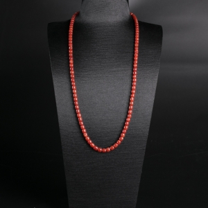 阿卡珊瑚苹果珠长链