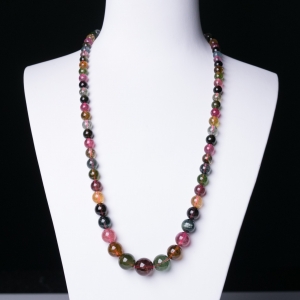 彩虹碧玺塔链