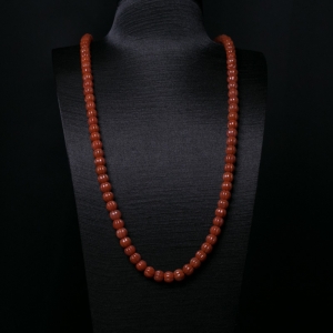 柿子红南红南瓜珠长链