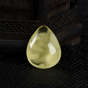 柠檬黄金绞蜜随形吊坠