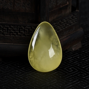 柠檬黄金绞蜜随形吊坠