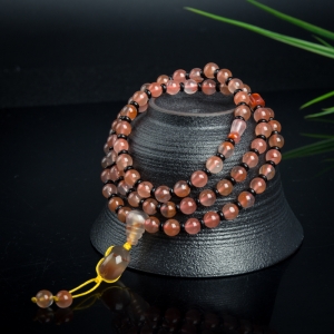 6.7mm冻料南红多圈手串