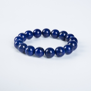 12mm深蓝色青金石单圈手串