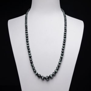 蓝绿猫眼碧玺塔链