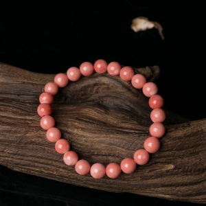 8.5mm深水珊瑚单圈手串