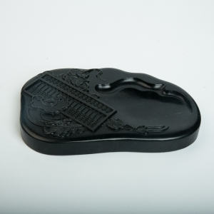 山料和田青玉算盘砚台