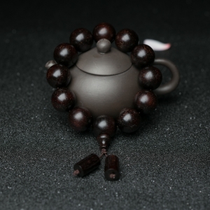 20.5mm满星小叶紫檀单圈手串