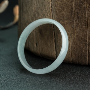 50.9mm糯冰种晴水翡翠手镯