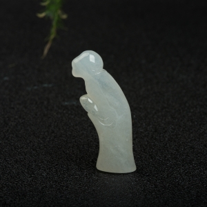 糯种翡翠悟道吊坠