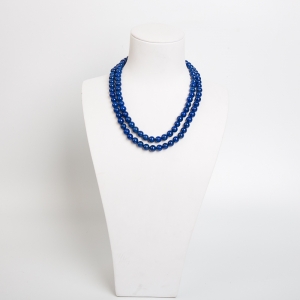 7.0mm紫蓝色青金石多圈手串