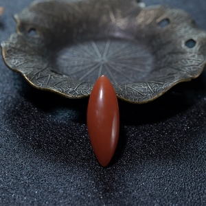 樱桃红南红戒面