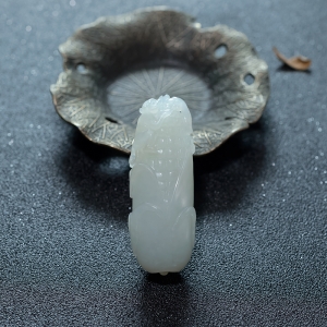 山料和田白玉玉米吊坠