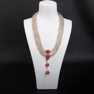 8.9mm冻料南红108佛珠