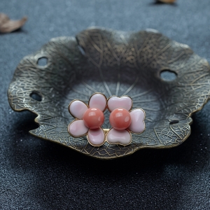 18K深水珊瑚戒指