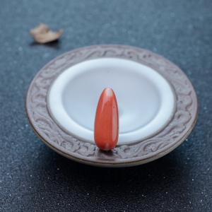 MOMO珊瑚水滴戒面