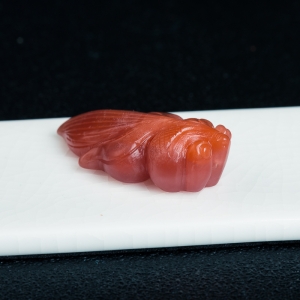 樱桃红南红金玉满堂吊坠